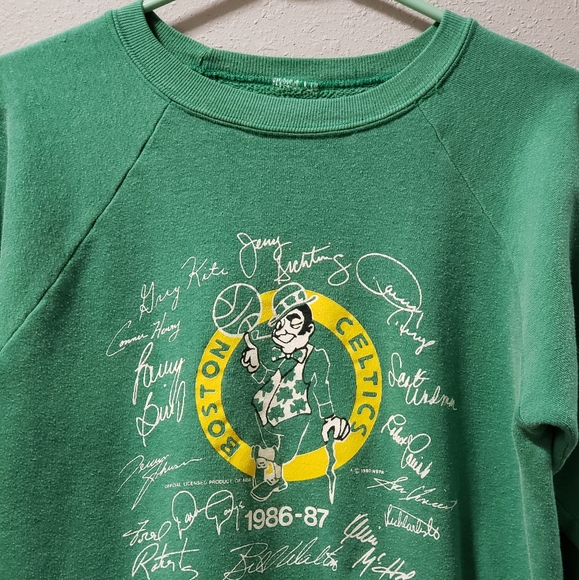 NBA Shirts | Boston Celtics Vintage Crew Neck Sweatshirt M | Poshmark